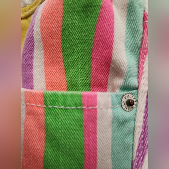 Lilly Pulitzer Women's Colorful Striped Pants Skinny Dnim5 Pockets, sz 2 - Picture 10 of 15